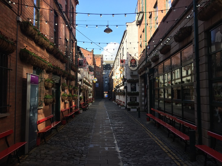 Cathedral Quarter in Belfast
